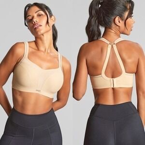 Panache Sport Power Underwired Sports Bra High Impact Style 5021 32GG - Latte